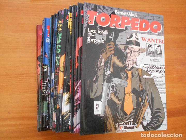 TORPEDO - CASI COMPLETA - Nº 1 A 15 A FALTA DE Nº 12 - BERNET / ABULI - TAPA DURA - GLENAT (IQ) (Tebeos y Comics - Glénat - Autores Españoles)
