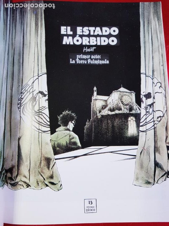 Cómics: COMIC-EL ESTADO MORBIDO-HULET-1994-GLENAT-ACTO PRIMERO:LA TORRE FULMINADA-EXCELENTE - Foto 12 - 208054210