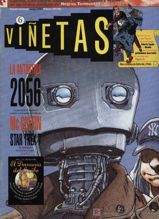 C&oacute;mics: Vi&ntilde;etas - n&ordm; 6 - Ed. Glen&aacute;t 1.993 - Foto 1