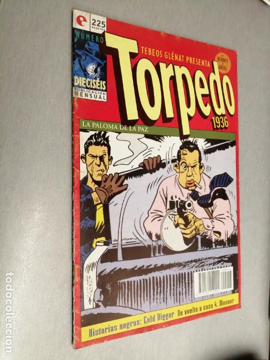 C&oacute;mics: TORPEDO N&ordm; 16 (DIECIS&Eacute;IS) / GLENAT - Foto 1