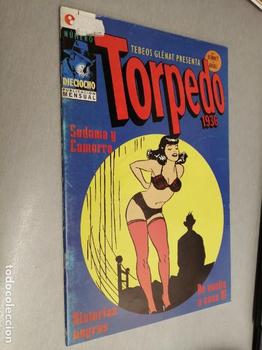 C&oacute;mics: TORPEDO N&ordm; 18 (DIECIOCHO) / GLENAT - Foto 1