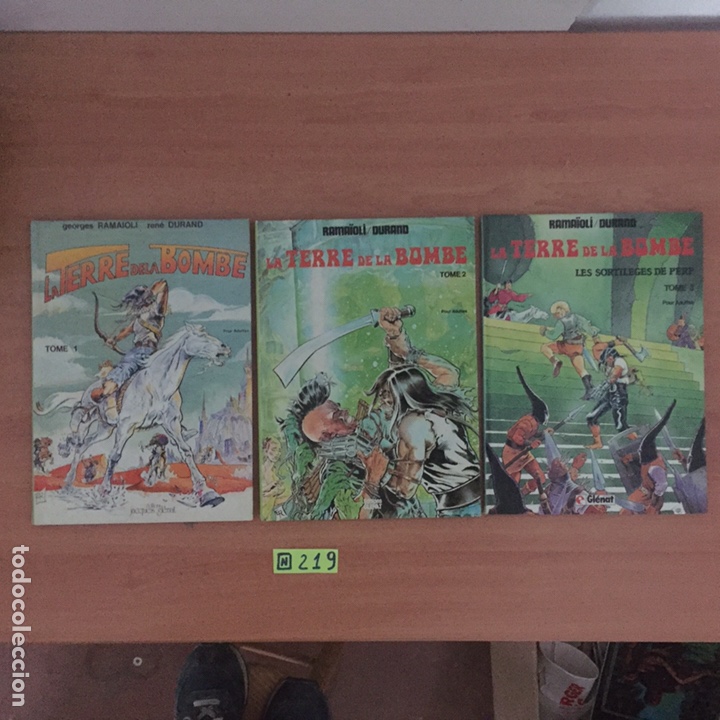 C&oacute;mics: La Terre de la bombe 1,2,3 Primera edici&oacute;n - Foto 1