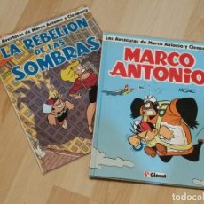 Cómics: LAS AVENTURAS DE MARCO ANTONIO Y CLEOPATRA. MIQUE BELTRAN. 2 ALBUMES. GLENAT 1993. Lote 265949753