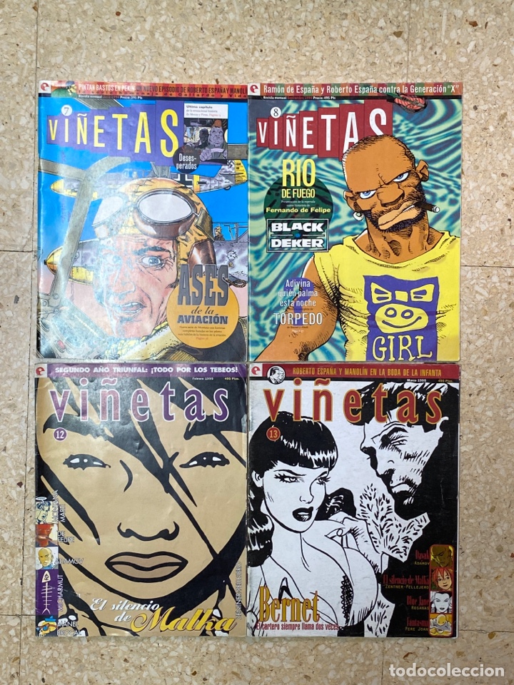 C&oacute;mics: Vi&ntilde;etas (Editorial Glenat) lote 4 uds - Foto 1
