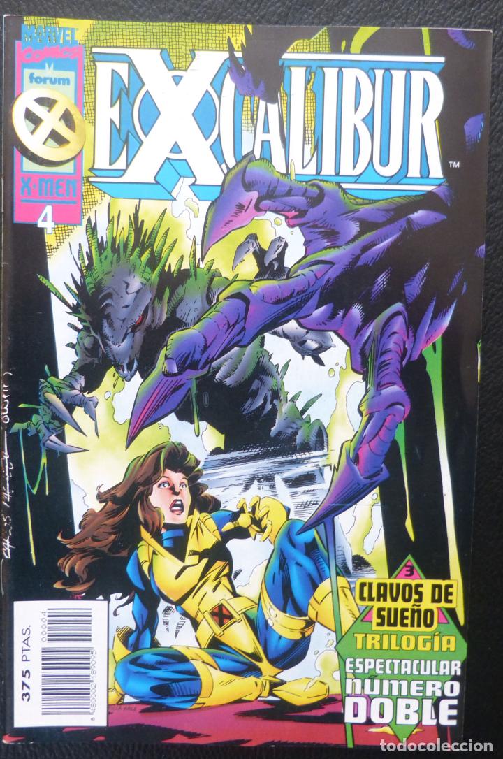 C&oacute;mics: Comic Excalibur,Numero 4,Marvel Comics,Forum,X-Men,A&ntilde;o 1995 - Foto 1