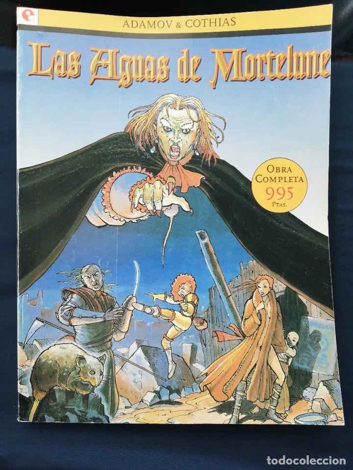 LAS AGUAS DE MORTELUNE. OBRA COMPLETA. ADAMOV&COTHIAS - GLÉNAT. 1994 (Tebeos y Comics - Glénat - Serie Erótica)
