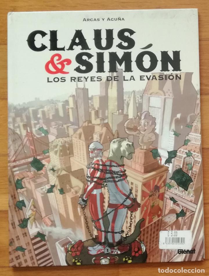 C&oacute;mics: Comic Claus & Simon los reyes de la evasion - Arcas y Acu&ntilde;a; Glenat - Foto 1