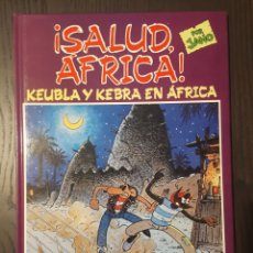 Cómics: COMIC - ¡SALUD ÁFRICA! KEUBLA Y KEBRA EN ÁFRICA POR JANO. DRAGÓN CÓMICS Nº 1. 1990.. Lote 315039423