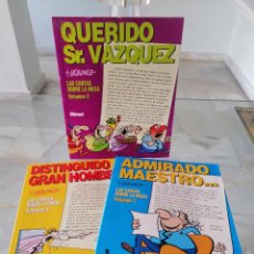 Cómics: LAS CARTAS SOBRE LA MESA - 1, 2 Y 3 (COMPLETA) BY MANUEL VAZQUEZ - GLENAT 1997. Lote 319591233