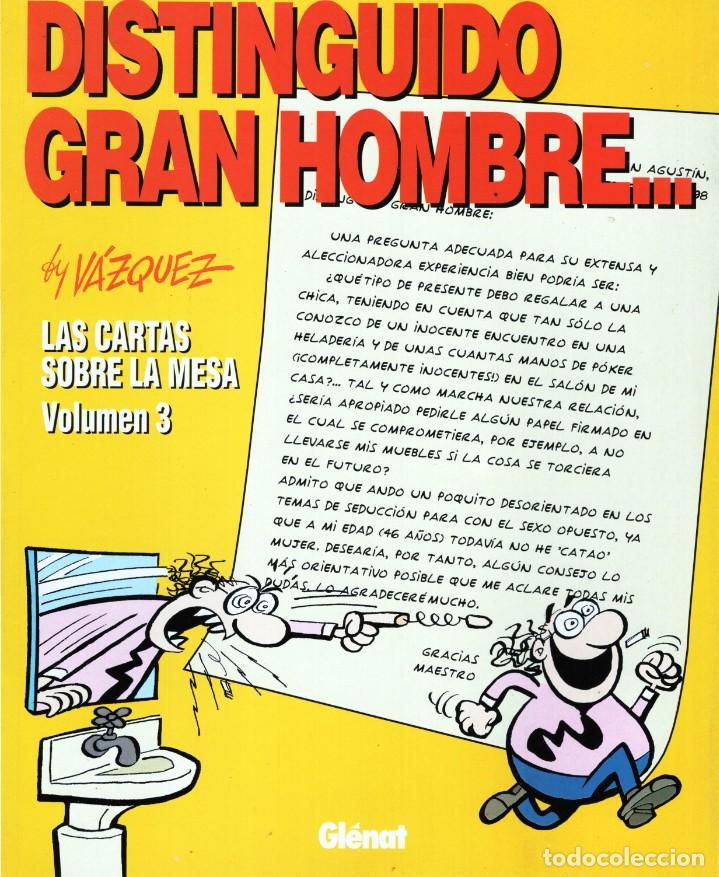 C&oacute;mics: DISTINGUIDO GRAN HOMBRE... (VAZQUEZ) - GLENAT - IMPECABLE - Foto 1