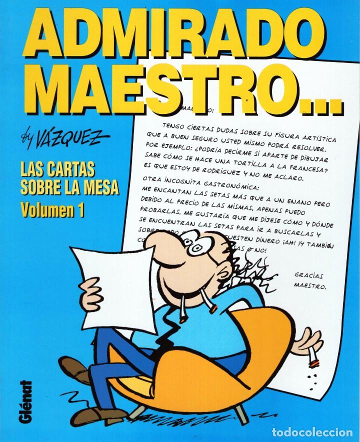 C&oacute;mics: ADMIRADO MAESTRO... (VAZQUEZ) - GLENAT - IMPECABLE - Foto 1