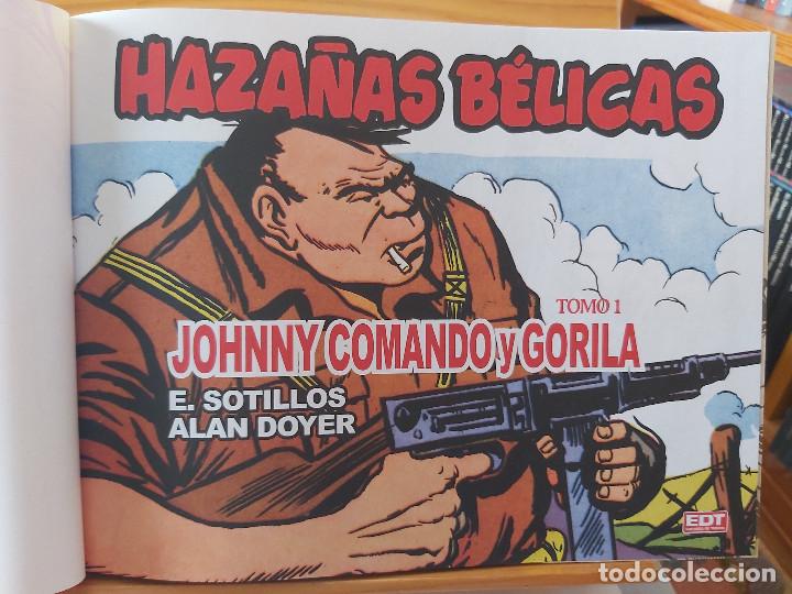 C&oacute;mics: * HAZA&Ntilde;AS B&Eacute;LICAS * JOHNNY COMANDO Y GORILA * E. SOTILLOS, ALAN DOYER * EDT 2013 * - Foto 4
