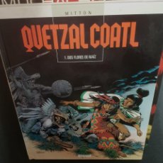 Cómics: QUETZAL COATL 1 DOS FLORES DE MAÍZ MITTON GLÉNAT AÑO 1998 TAPA DURA