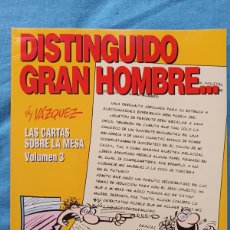 Cómics: COMIC ”DISTINGUIDO GRAN HOMBRE” DE MANUEL VÁZQUEZ. Lote 367496494