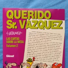 Cómics: COMIC ”QUERIDO SR. VÁZQUEZ” DE MANUEL VÁZQUEZ. Lote 367497409