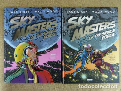 Fumetti: Sky Masters.Lote 2 Tomos.Jack Kirby.Glenat
