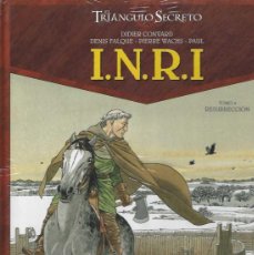 Cómics: INRI I.N.R.I. 4 TRIANGULO SECRETO - RESURRECCION - GLENAT - TAPA DURA - BUEN ESTADO