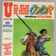 Fumetti: REVISTA U EL HIJO DE URICH. ENTREVISTA CON VICTOR MORA. Nº 16. MAYO 1999. Lote 376930639