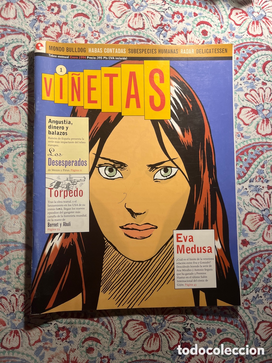 C&oacute;mics: VI&Ntilde;ETAS, N&Uacute;MERO 1, (EDITORIAL GLENAT) - Foto 1