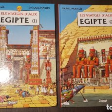 Cómics: LOTE COMICS - ELS VIATGES D´ ALIX EGIPTE 1 Y 2, EN CATALÁN - TAPA DURA. Lote 388589479