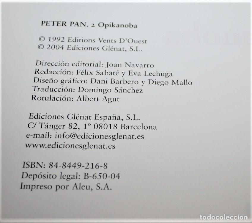 C&oacute;mics: PETER PAN - OPIKANOBA - LOISEL - GL&Eacute;NAT 2004 - Foto 3