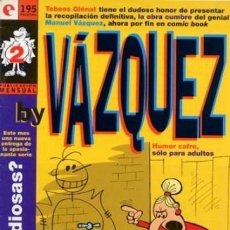 Cómics: BY VAZQUEZ Nº 2 - GLENAT - BUEN ESTADO - SUB01M. Lote 398017094