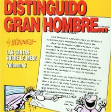 Cómics: DISTINGUIDO GRAN HOMBRE... (VAZQUEZ) - GLENAT - IMPECABLE - SUB01M. Lote 399679949