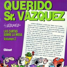 Cómics: QUERIDO SR. VAZQUEZ (VAZQUEZ) GLENAT - MUY BUEN ESTADO - SUB01M. Lote 399680409