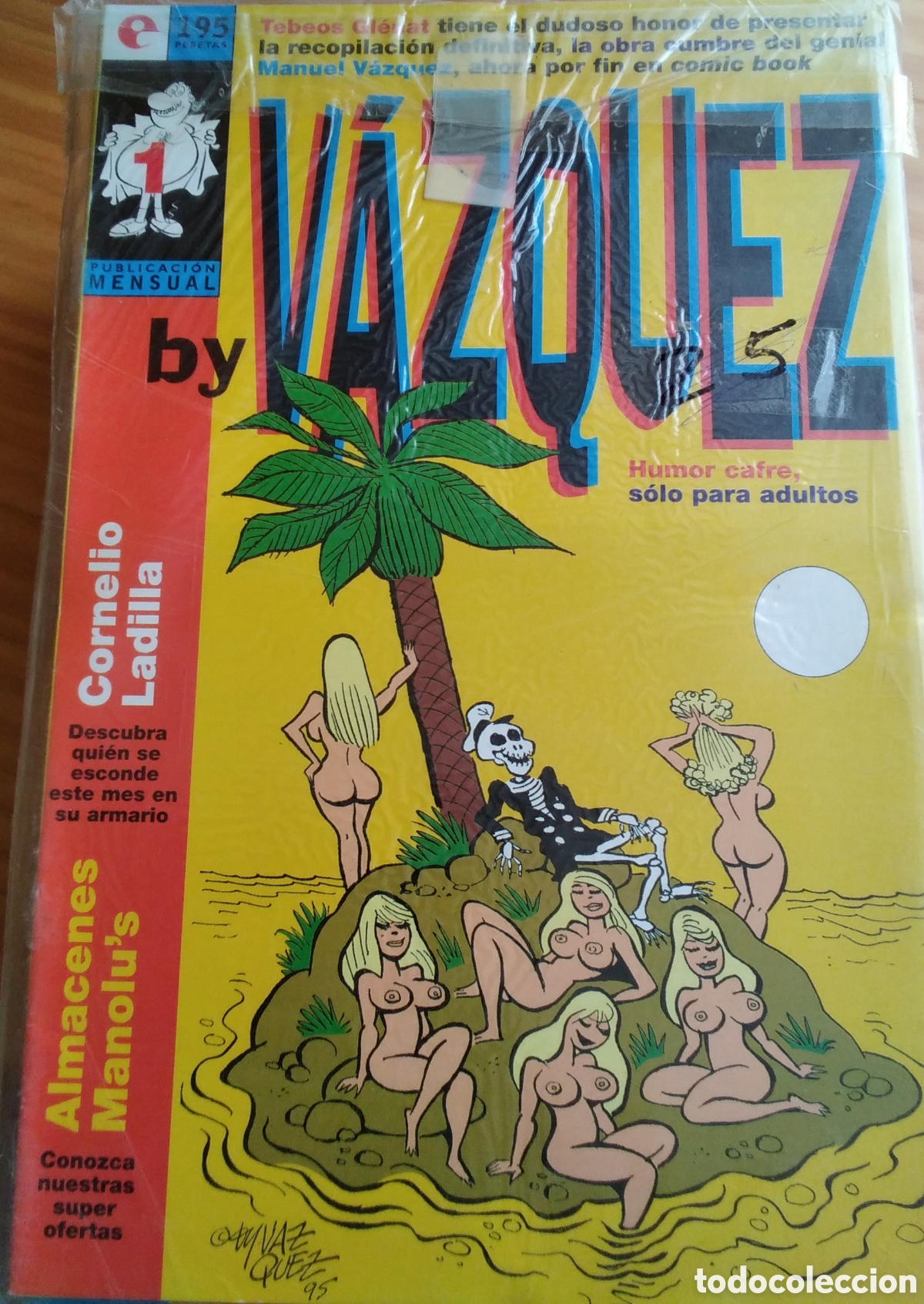 C&oacute;mics: V&aacute;zquez by comic glenat colecci&oacute;n completa 6 numeros - Foto 1