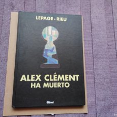Cómics: ALEX CLEMENT HA MUERTO (GLENAT). MUY BUEN ESTADO. TAPA DURA. Lote 403277639