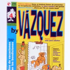 Cómics: BY VAZQUEZ 4 (VÁZQUEZ) GLENAT, 1995. OFRT. Lote 403339149