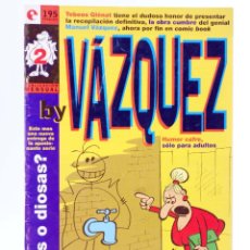 Cómics: BY VAZQUEZ 2 (VÁZQUEZ) GLENAT, 1995. OFRT. Lote 403339209