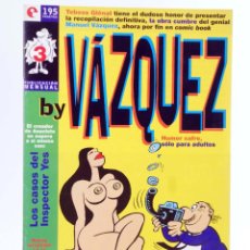 Cómics: BY VAZQUEZ 3 (VÁZQUEZ) GLENAT, 1995. OFRT. Lote 403339279