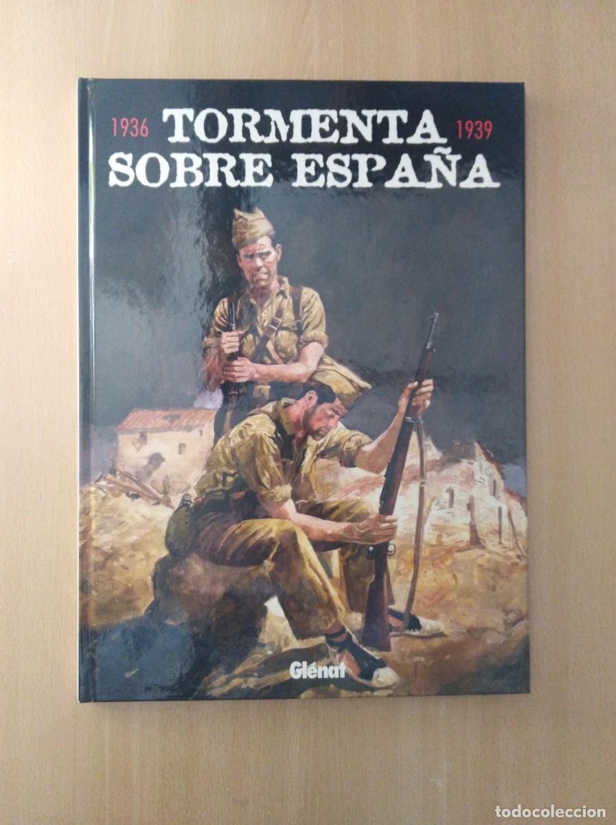C&oacute;mics: TORMENTA SOBRE ESPA&Ntilde;A 1936-1939. AA.VV. - Foto 1