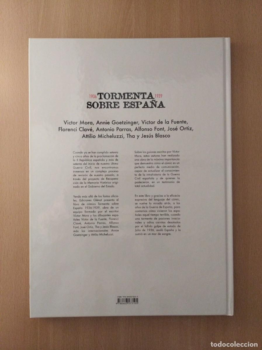 C&oacute;mics: TORMENTA SOBRE ESPA&Ntilde;A 1936-1939. AA.VV. - Foto 2