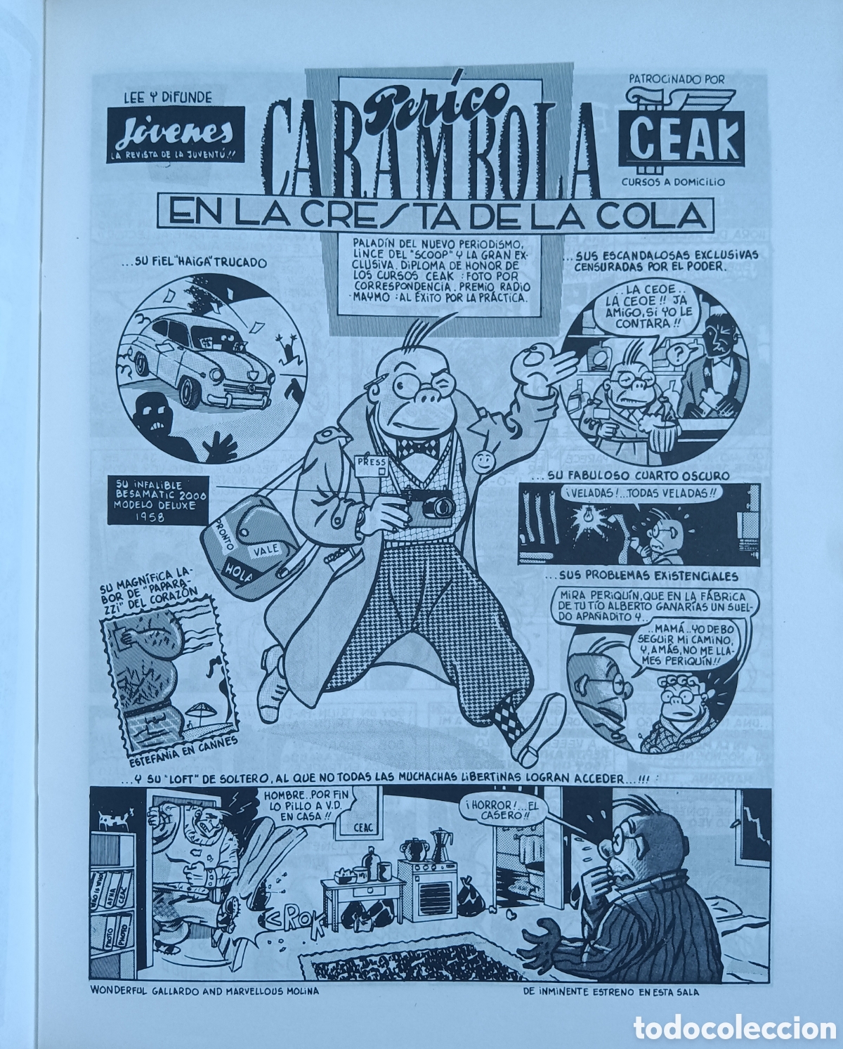 C&oacute;mics: Gallardo y Vidal-Folch - Perico Carambola - Foto 5