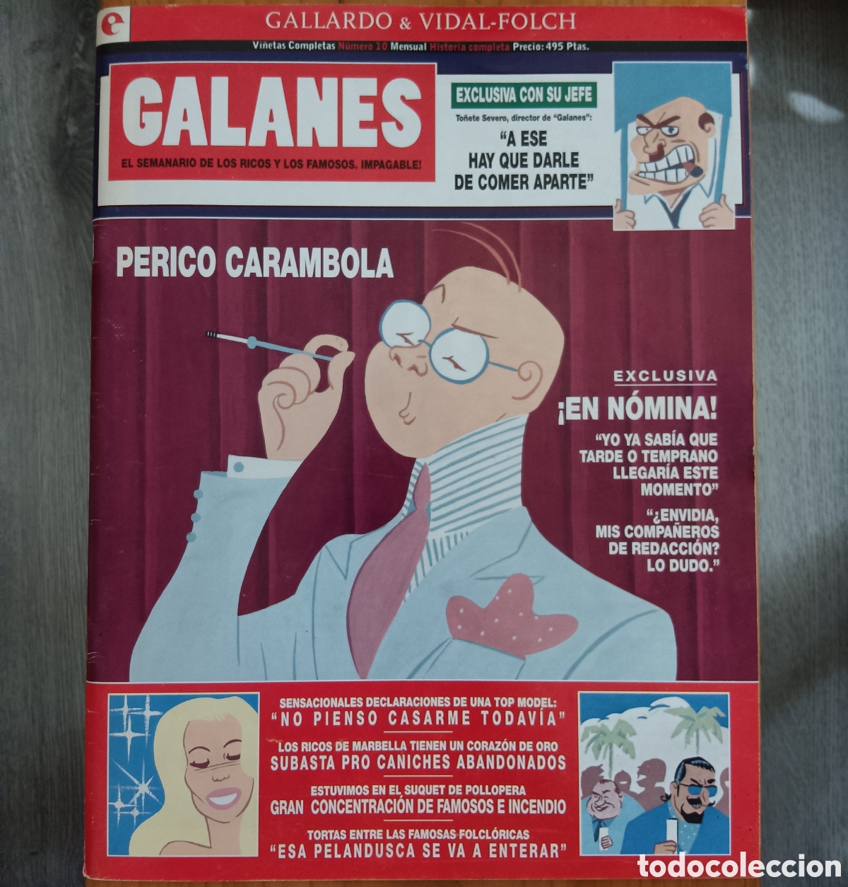 C&oacute;mics: Gallardo y Vidal-Folch - Perico Carambola - Foto 1