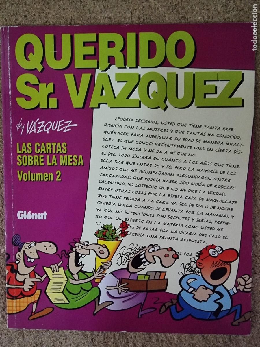 C&oacute;mics: Querido Sr.Vazquez.Glenat - Foto 1