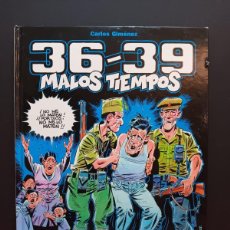 Fumetti: COMIC TOMO 1 36 39 MALOS TIEMPOS CARLOS GIMENEZ EDITORIAL GLENAT
