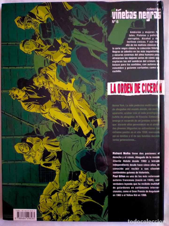 C&oacute;mics: Malka y Gillon: La orden de Cicer&oacute;n. - Foto 3