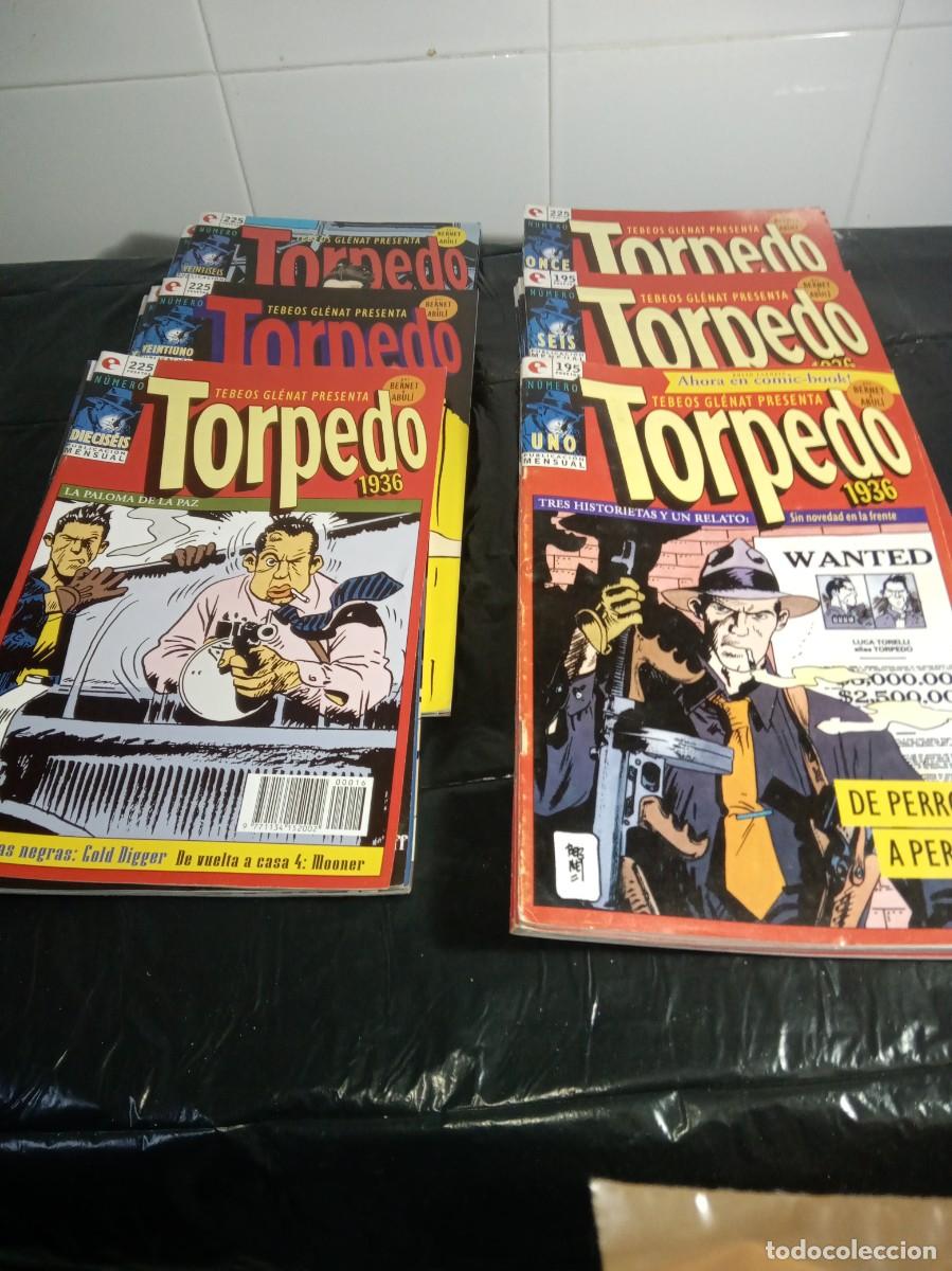 C&oacute;mics: TORPEDO 1936 COMPLETA 30 N&Uacute;MEROS GLENAT - Foto 1