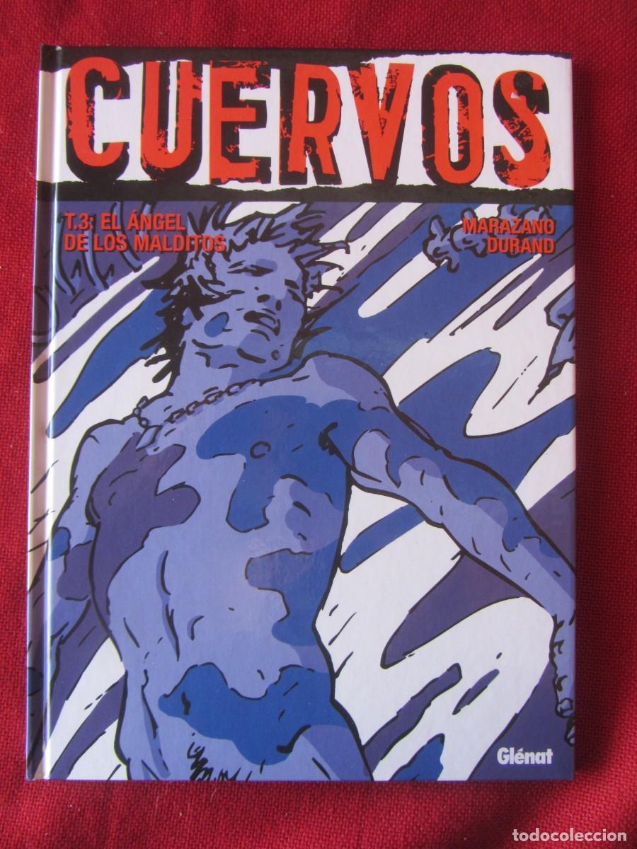 C&oacute;mics: CUERVOS. T3 EL &Aacute;NGEL DE LOS MALDITOS. ED. GL&Eacute;NART - Foto 1