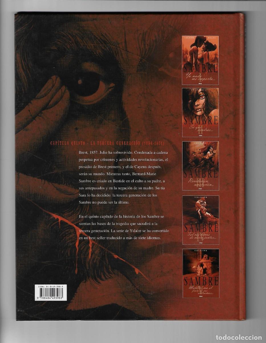 C&oacute;mics: Glenat. Sambre. 5. Yslaire. - Foto 2