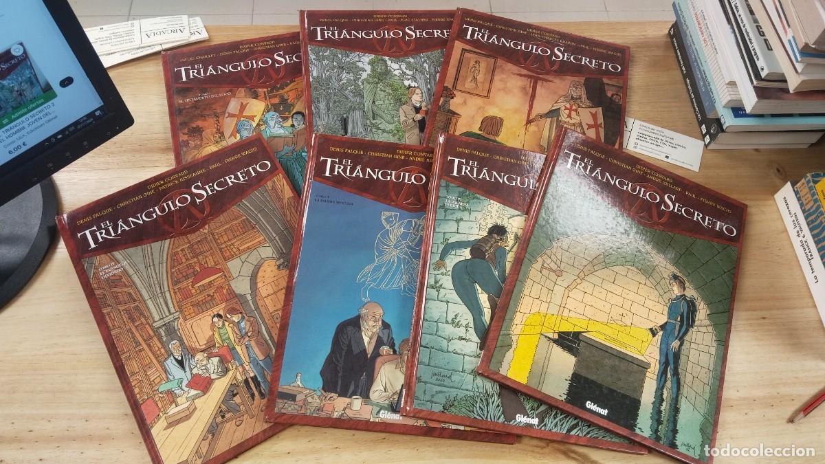 C&oacute;mics: El Tri&aacute;ngulo Secreto (VII Tomos) - Didier Convard - Foto 1