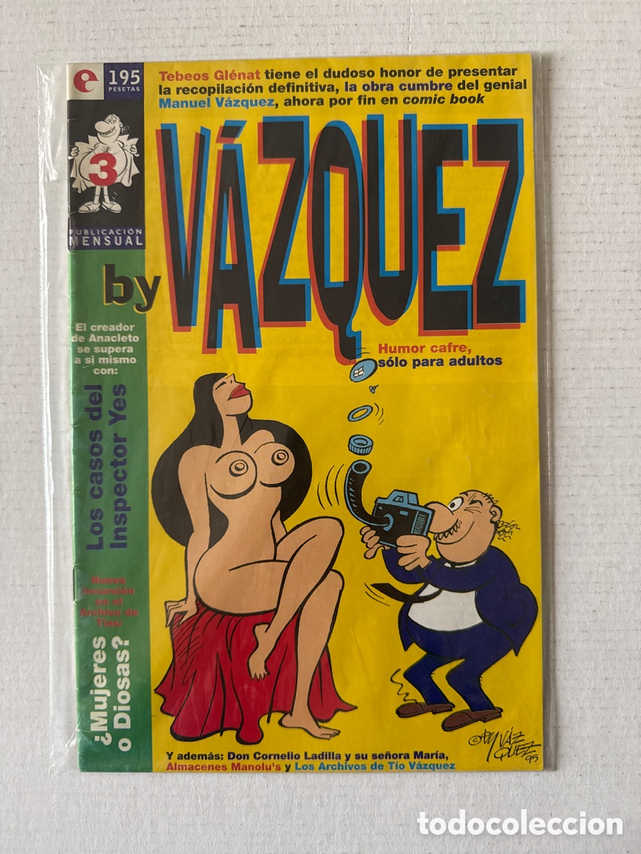 C&oacute;mics: BY V&Aacute;ZQUEZ #3 - GLENAT &laquo;RARO&raquo; - Foto 1