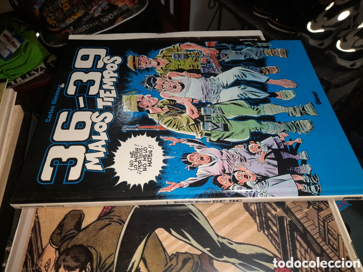 C&oacute;mics: 36-39 Malos tiempos Carlos Gimenez - Foto 3