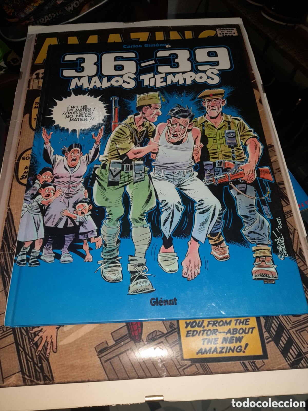 C&oacute;mics: 36-39 Malos tiempos Carlos Gimenez - Foto 1