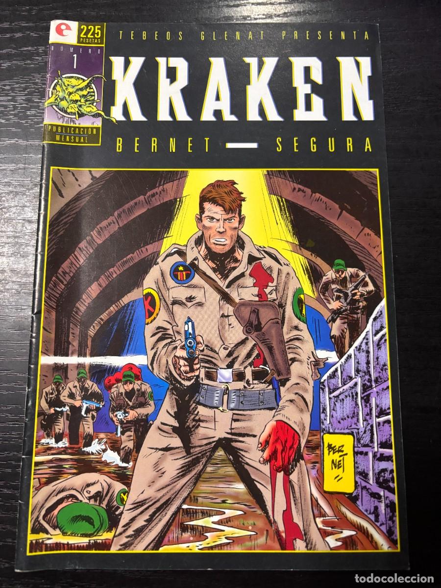 C&oacute;mics: KRAKEN. N&ordm; 1.- KRAKEN. EDICIONES GLENAT. - Foto 1