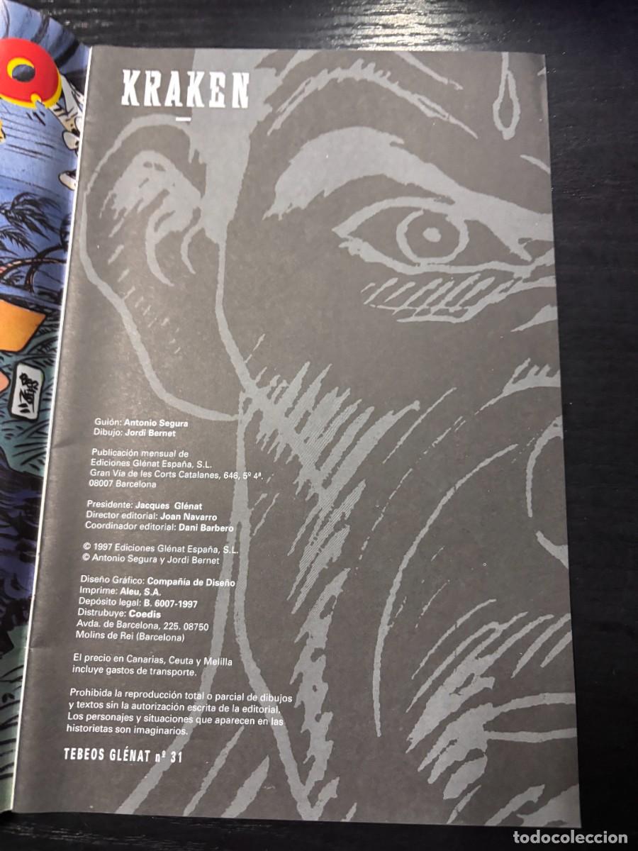 C&oacute;mics: KRAKEN. N&ordm; 1.- KRAKEN. EDICIONES GLENAT. - Foto 2