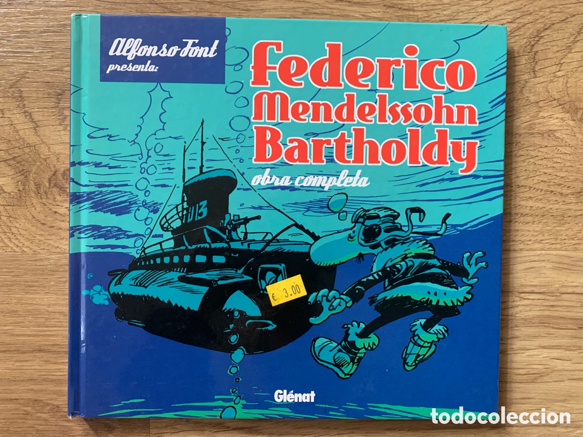 C&oacute;mics: Federico Mendelssohn Bartholdy de Alfonso Font - Foto 1
